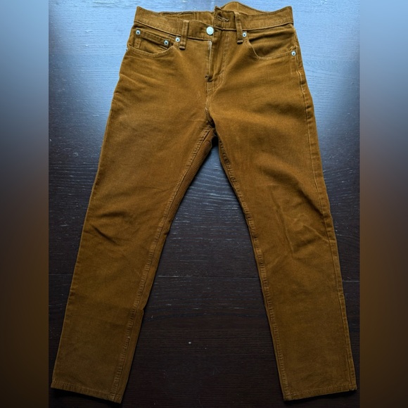 Levi’s 502 Brown Corduroy Pants 28 x 30 Men’s Jeans - Picture 3 of 3